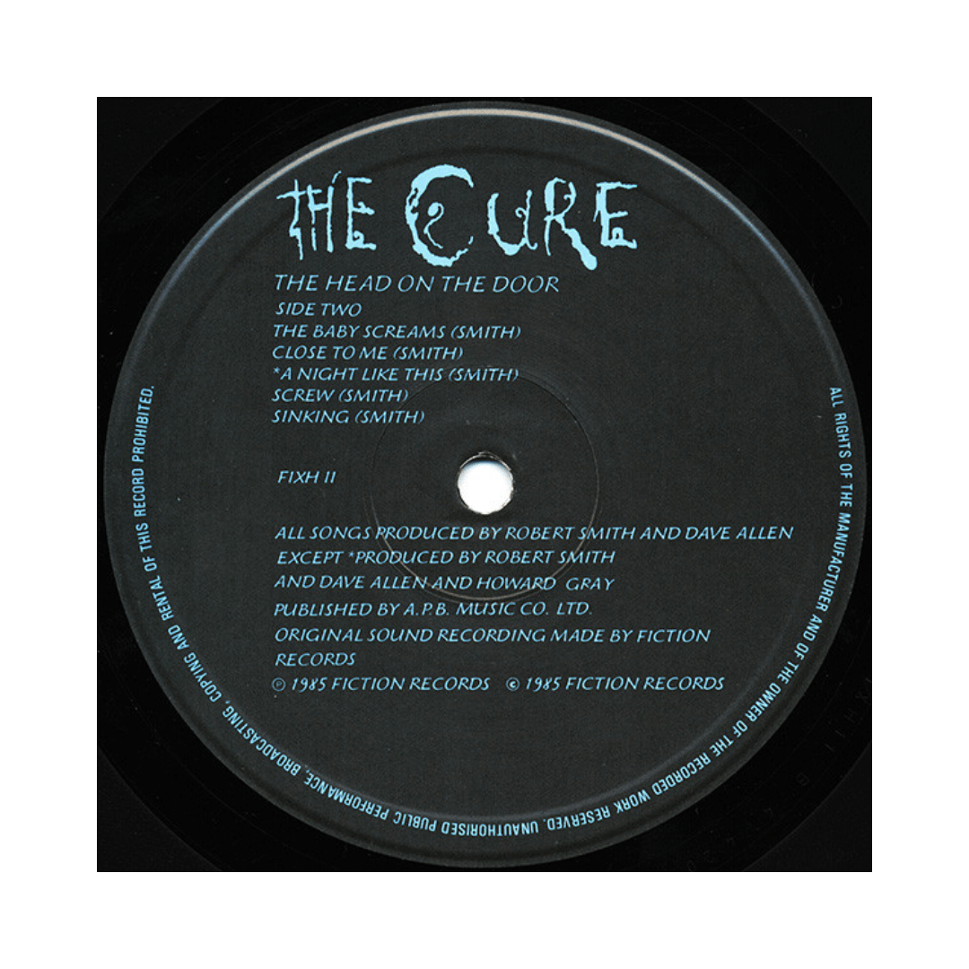 The Cure The Head On The Door Vinilo4