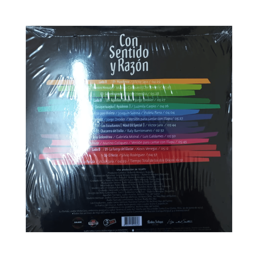 Illapu Con Sentido Y Razon Vinilo2