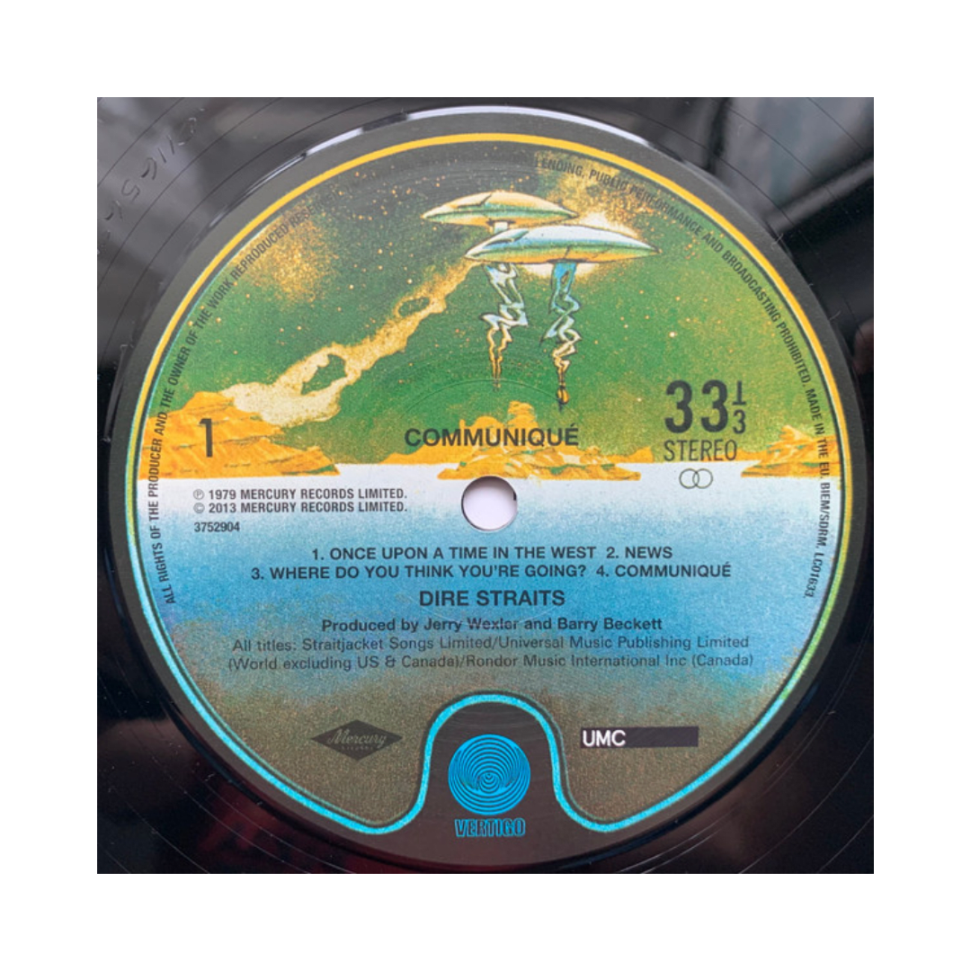 Vinilo Dire Straits Communiqué3