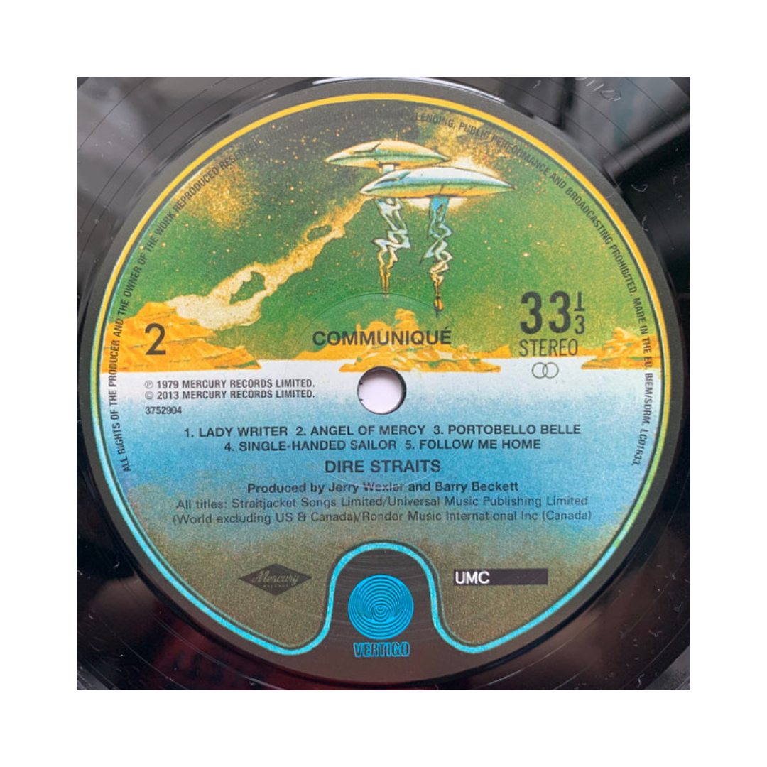 Dire Straits Communiqué Vinilo4