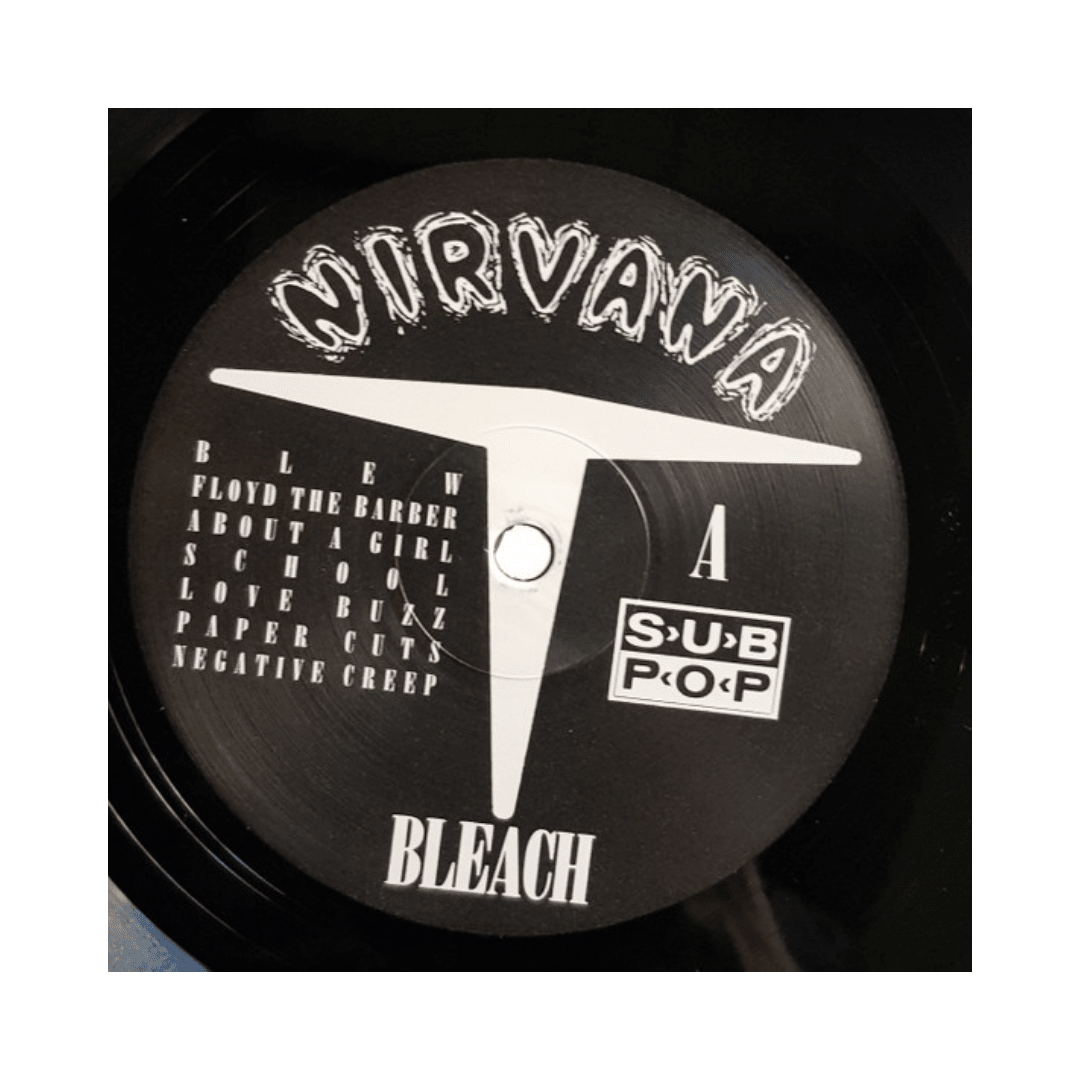 Nirvana Bleach Vinilo4