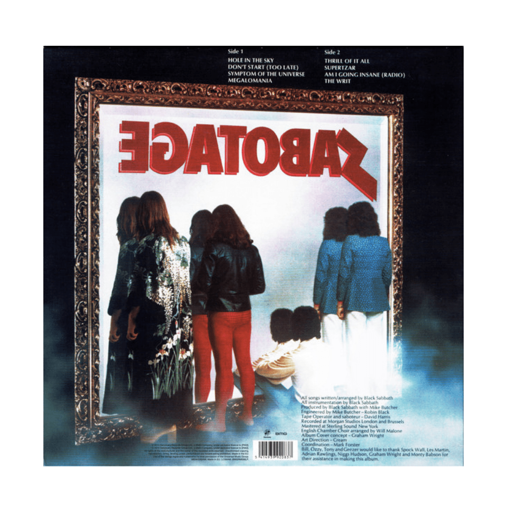 Vinilo Black Sabbath Sabotage2
