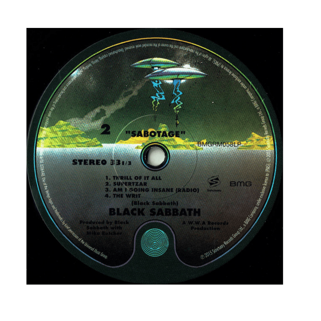 Black Sabbath Sabotage Vinilo4