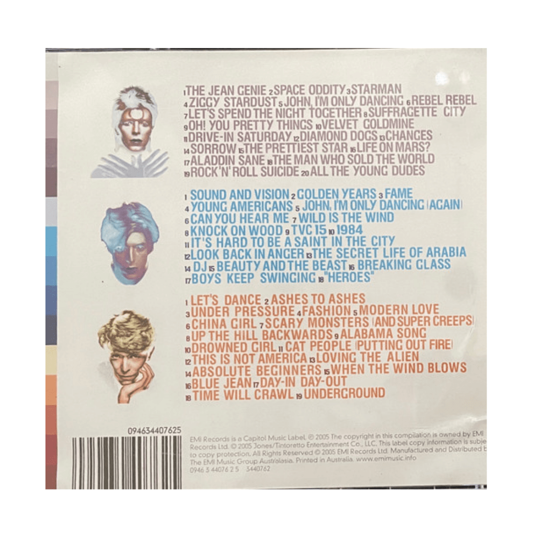 David Bowie The Platinum Collection Cd1