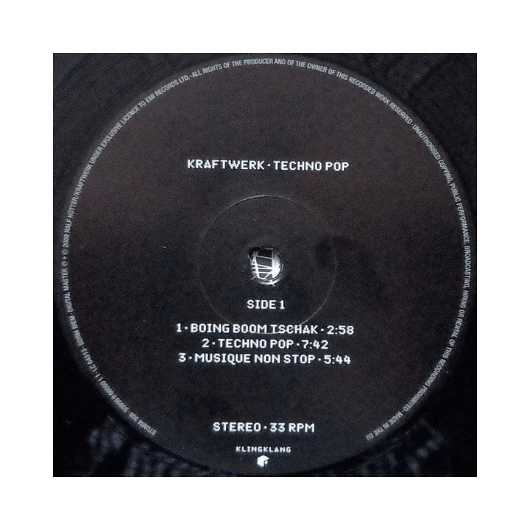 Kraftwerk Techno Pop Lp Vinilo3