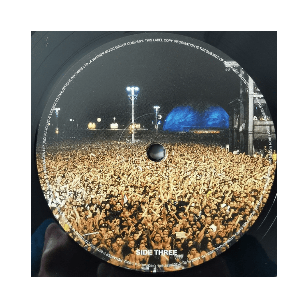 Vinilo Iron Maiden Rock In Rio 3 Lp4