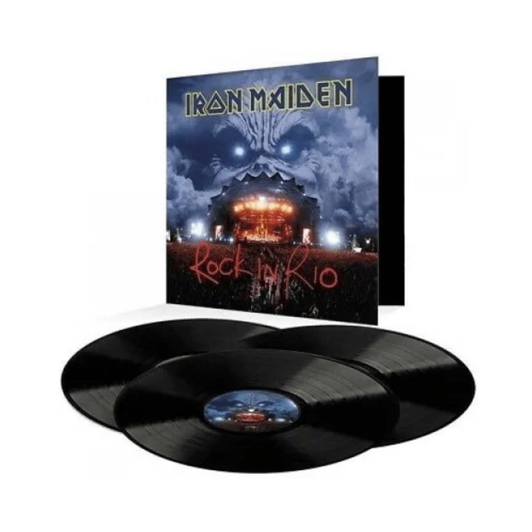 Vinilo Iron Maiden Rock In Rio 3 Lp7