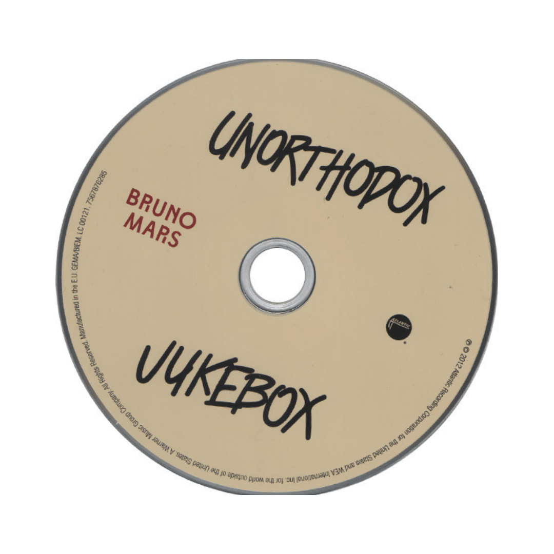 Bruno Mars Unorthodox Jukebox Cd3