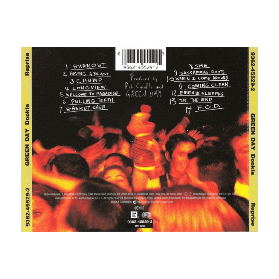 Green Day Dookie Cd2
