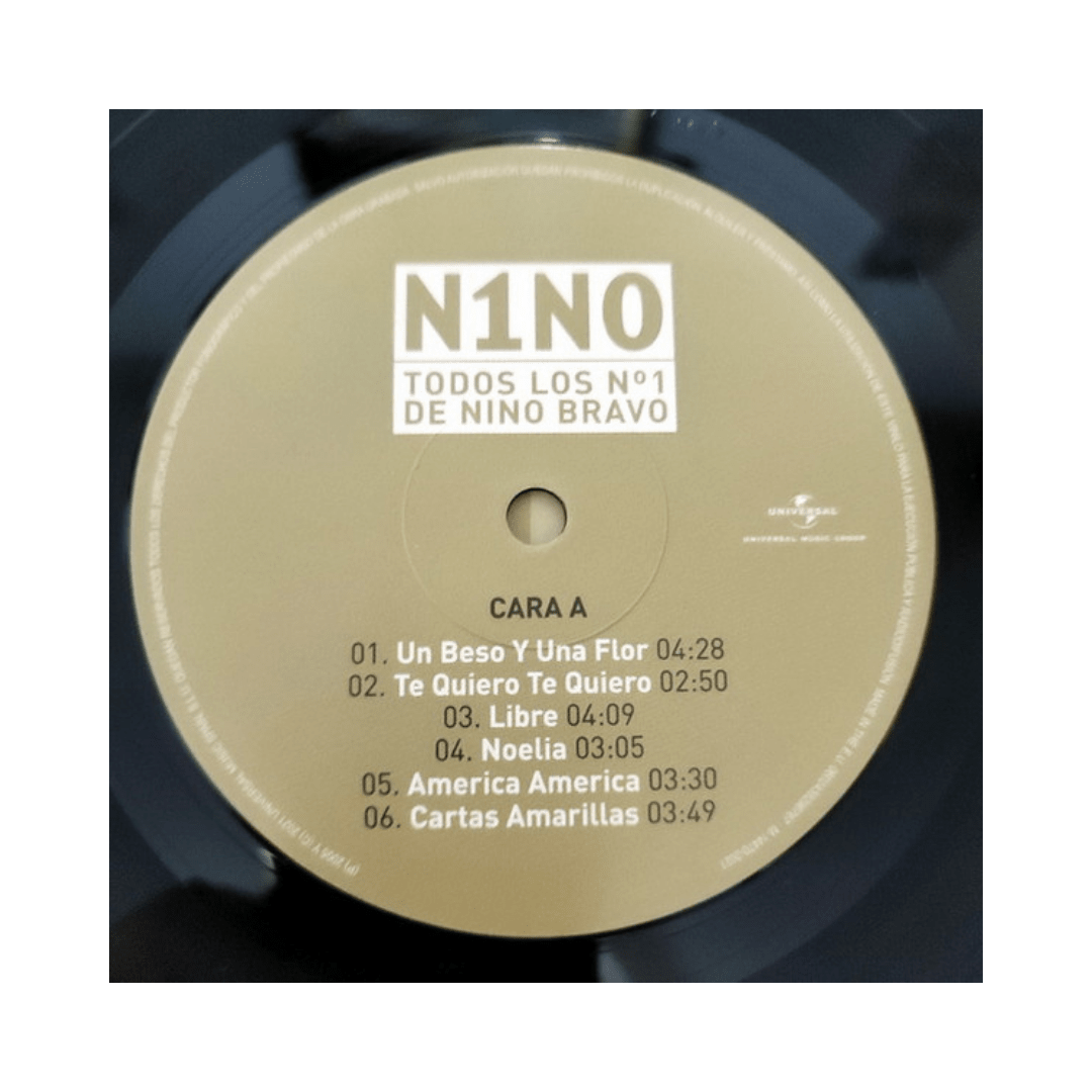 Nino Bravo Todos Los Nº1 De Nino Bravo Vinilo3