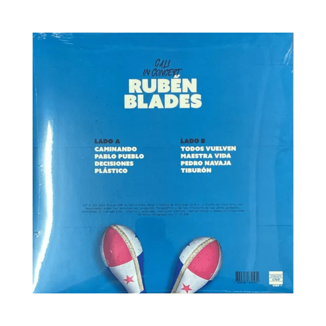 Ruben Blades En Vivo En Cali Vinilo3