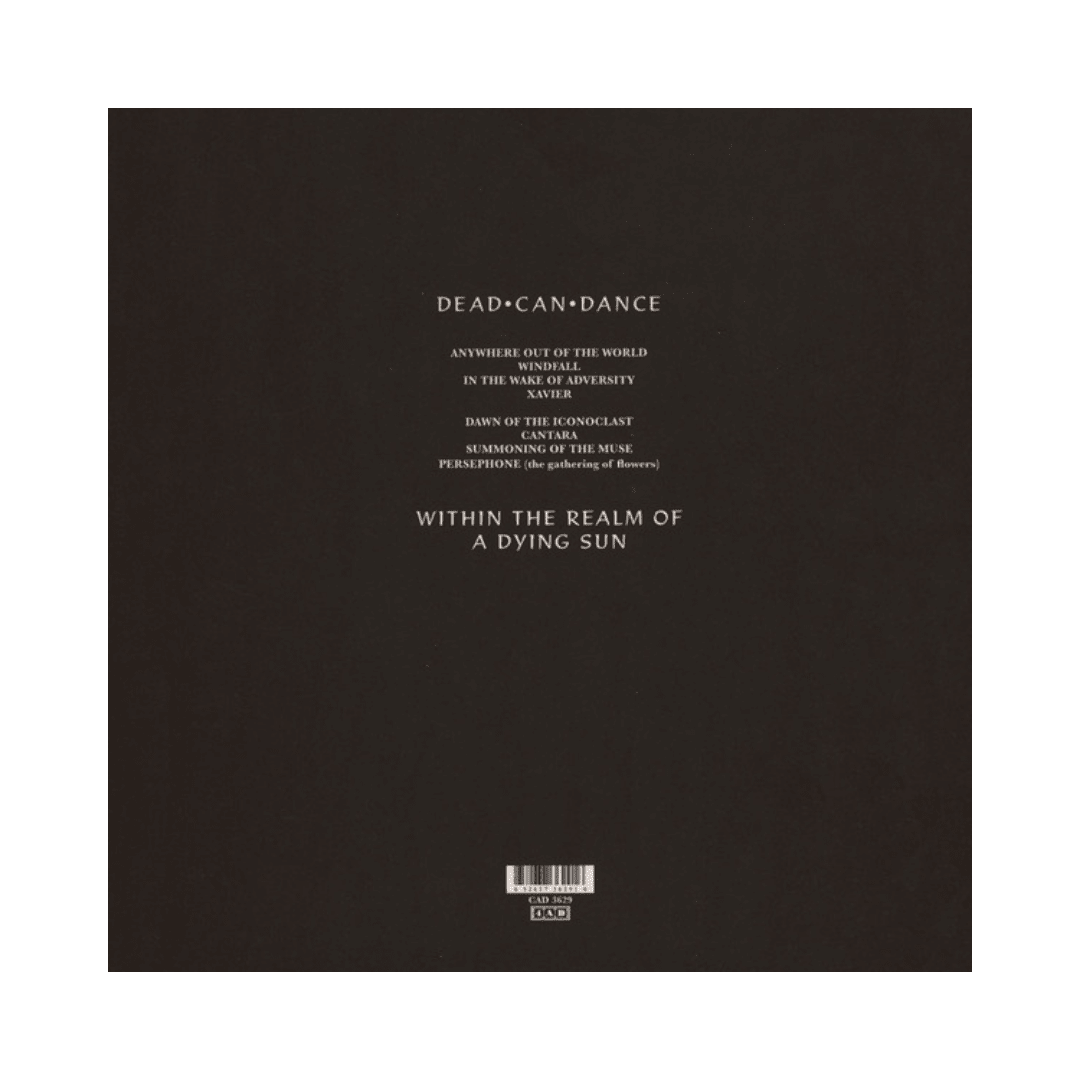 Dead Can Dance Within The Realm Of A Dying Sun Vinilo2