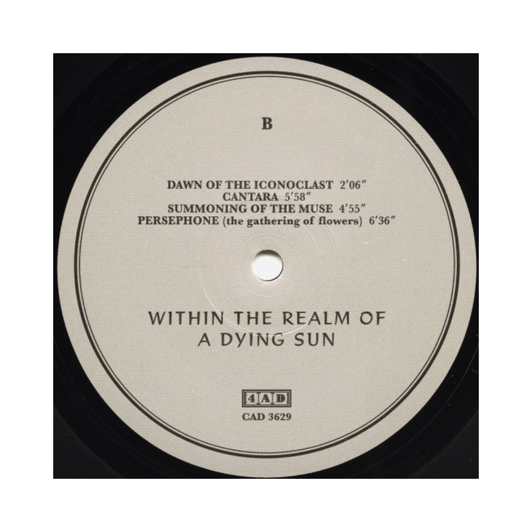 Dead Can Dance Within The Realm Of A Dying Sun Vinilo4