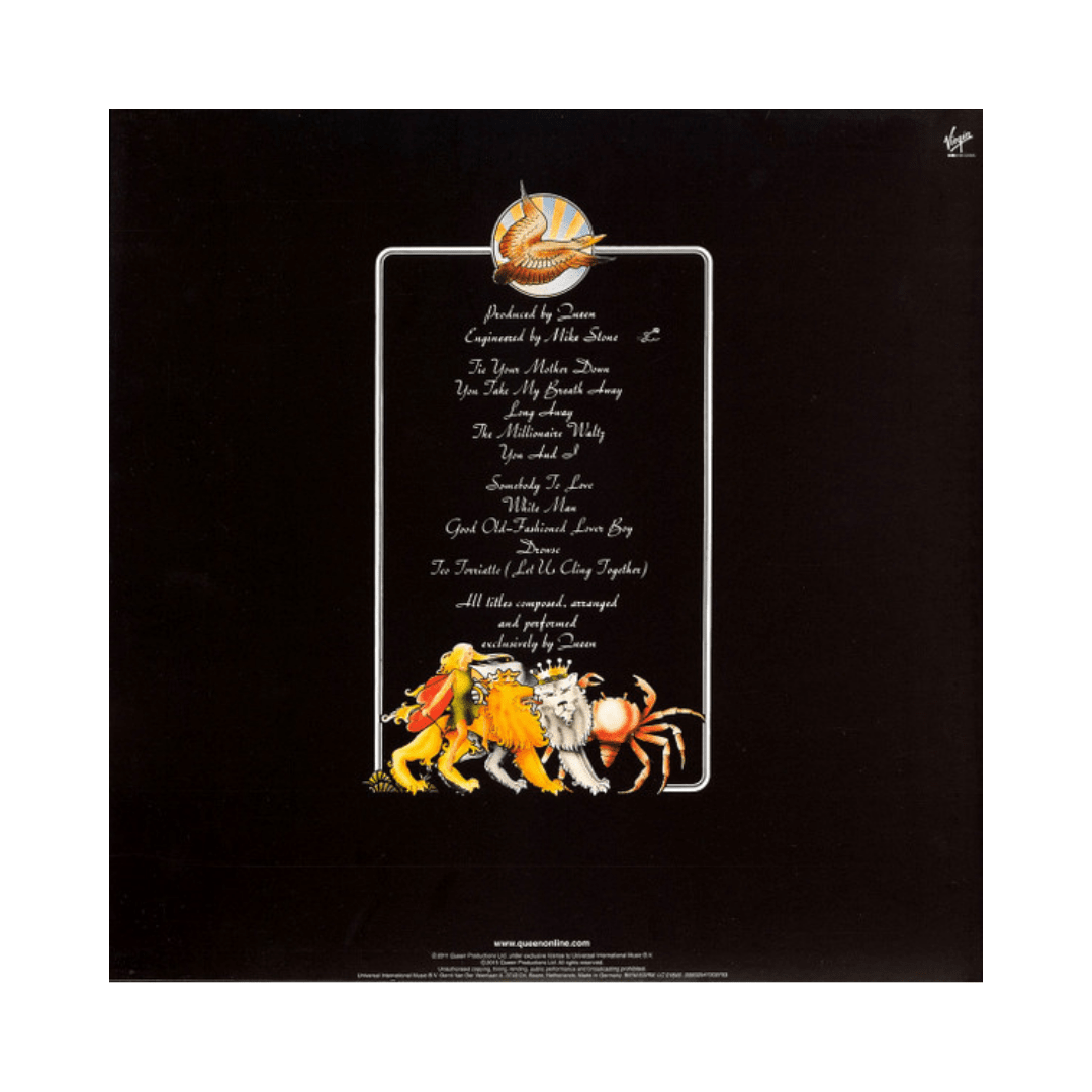 Queen A Day At The Races Vinilo2