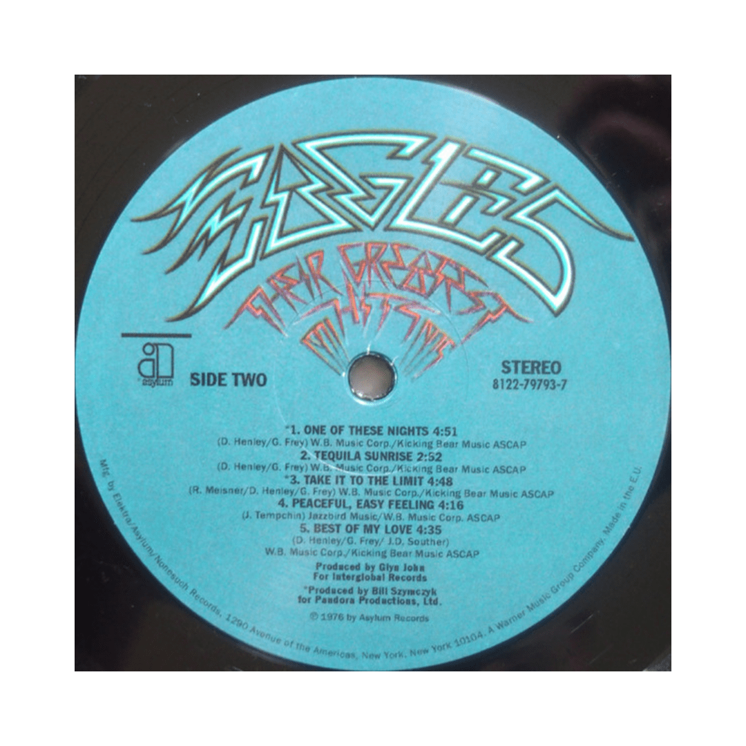 Eagles Their Greatest Hits 1971 1975 Vinilo5