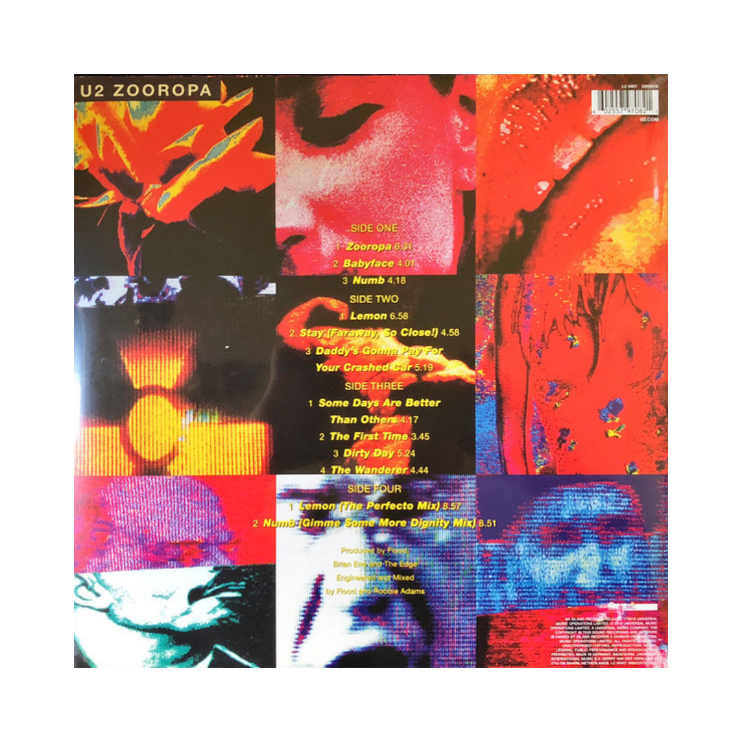 U2 Zooropa Vinilo 5