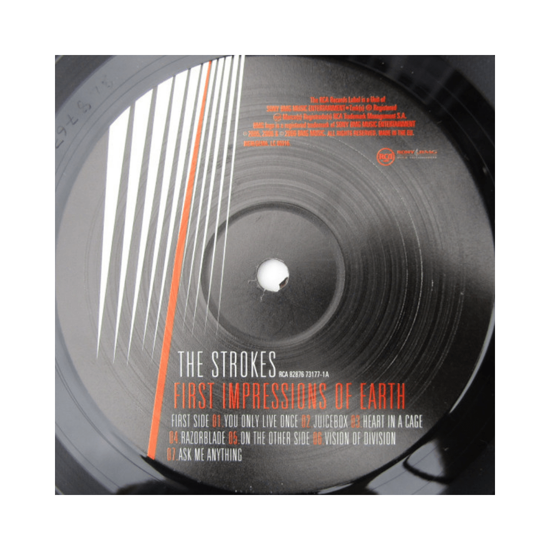 Vinilo The Strokes First Impressions Of Earth3