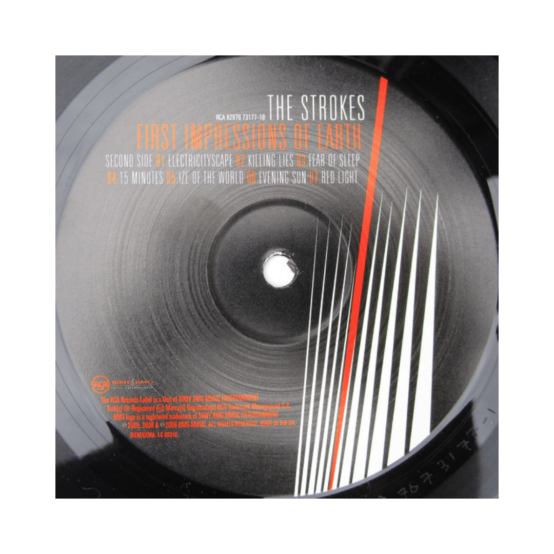 Vinilo The Strokes First Impressions Of Earth4