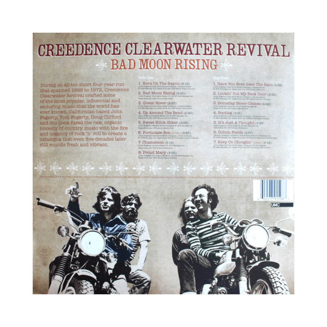 Creedence Clearwater Revival Bad Moon Rising Vinilo2