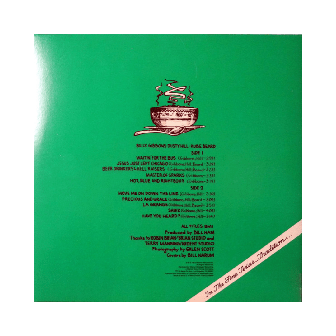 Zz Top Tres Hombres Vinilo3