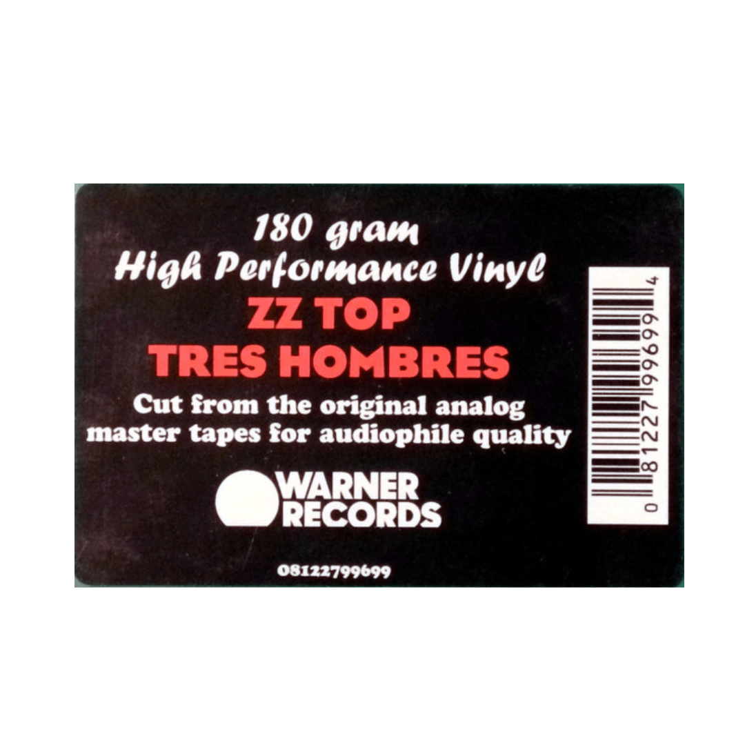 Zz Top Tres Hombres Vinilo2