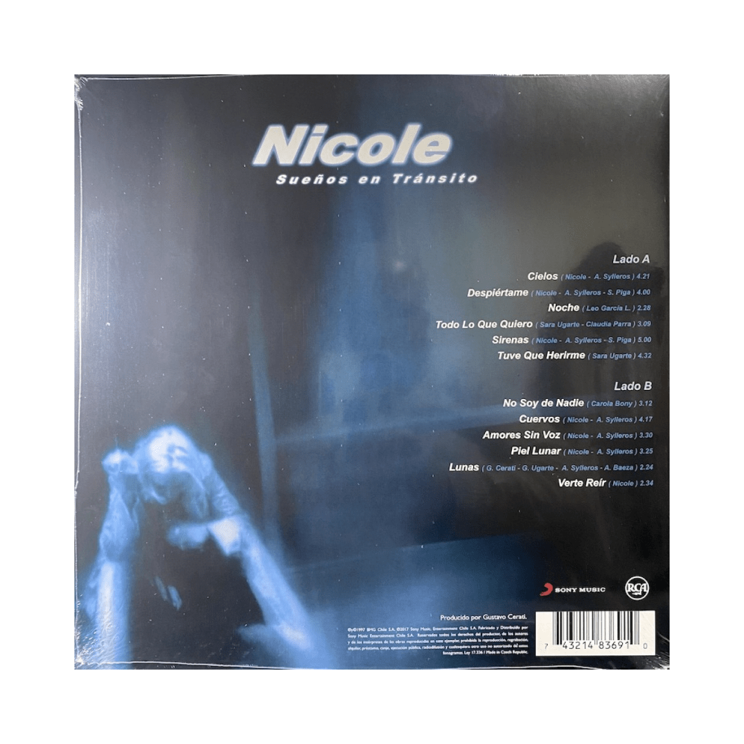 Nicole Sueños En Tránsito Vinilo2