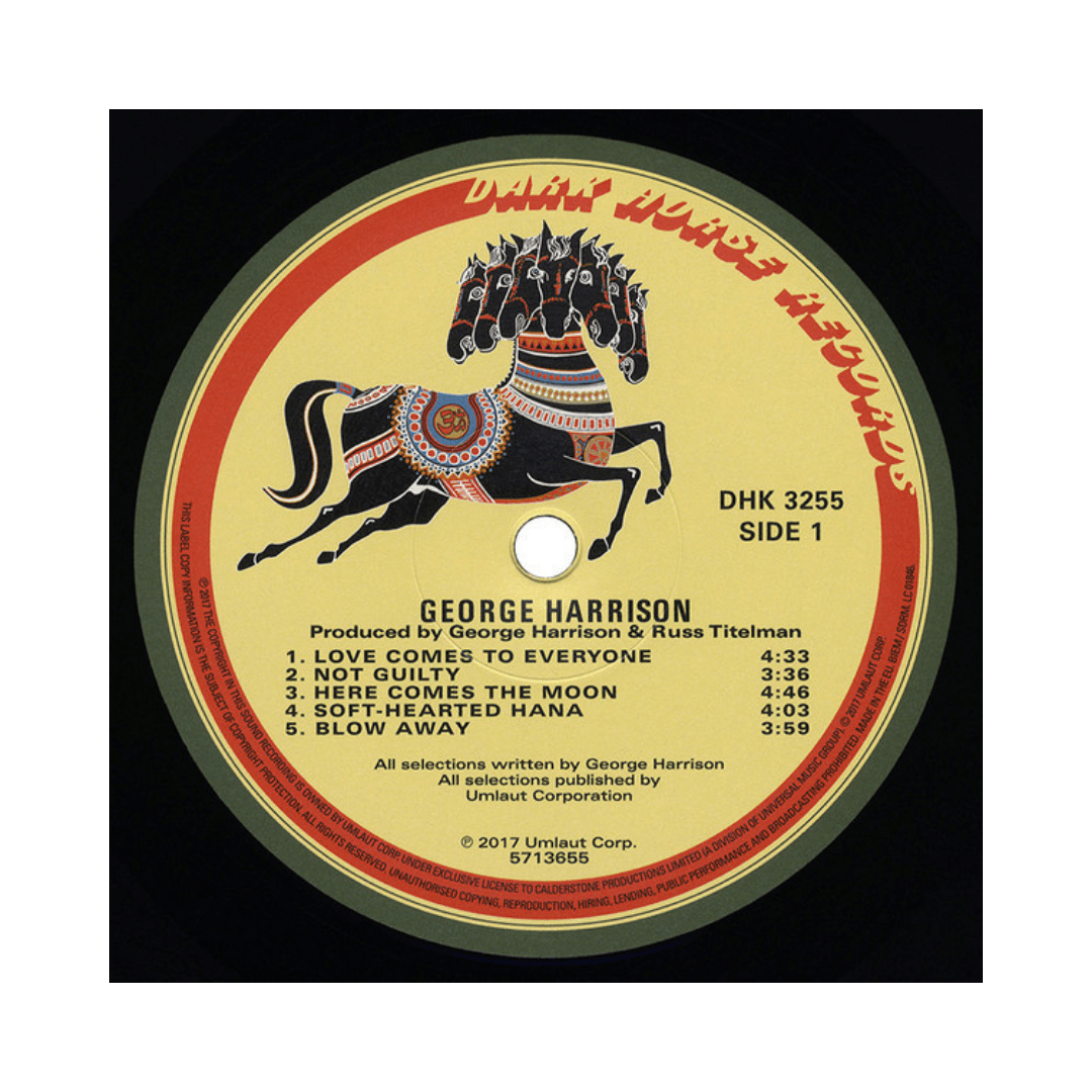 George Harrison George Harrison Vinilo3