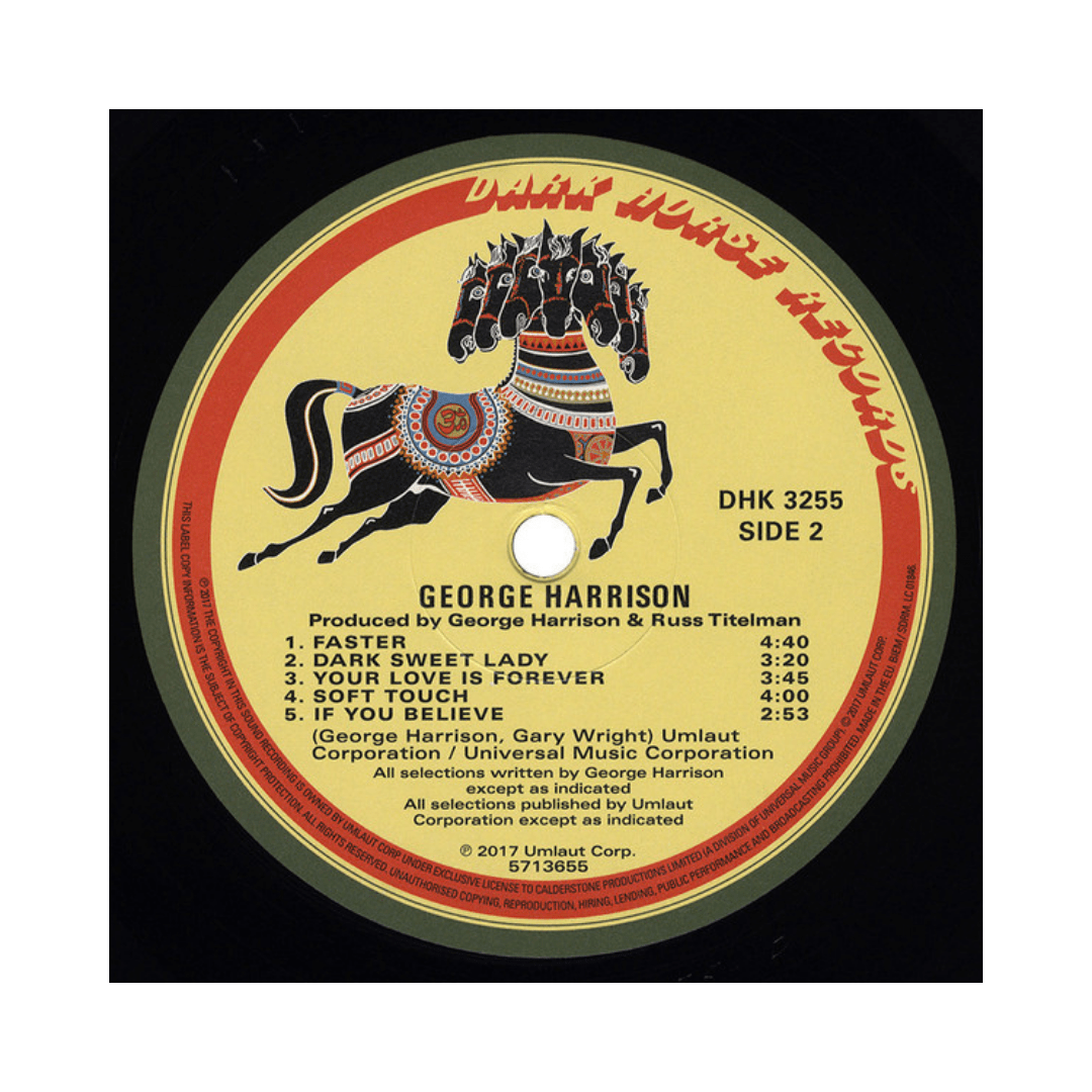 George Harrison George Harrison Vinilo4