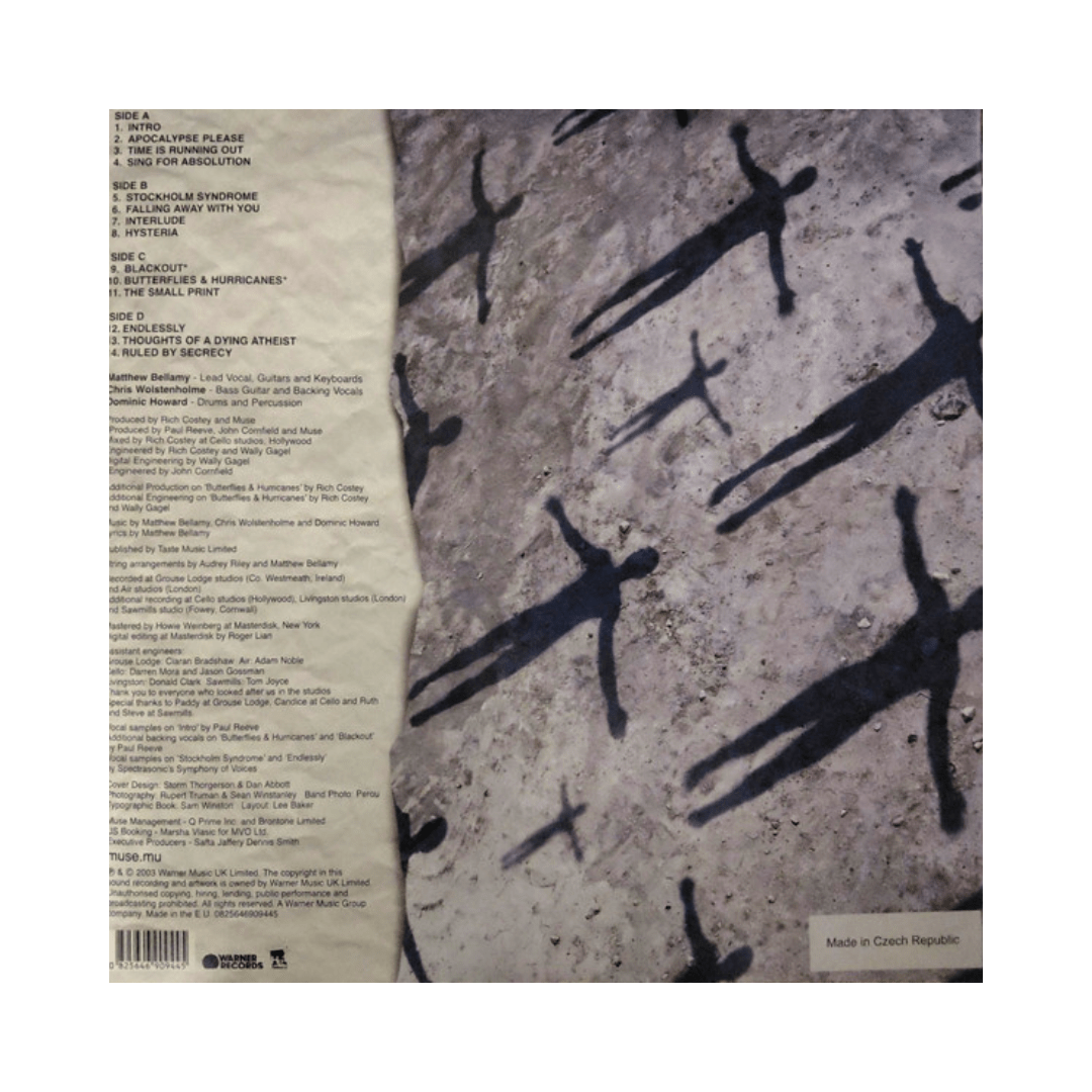 Muse Absolution Vinilo2