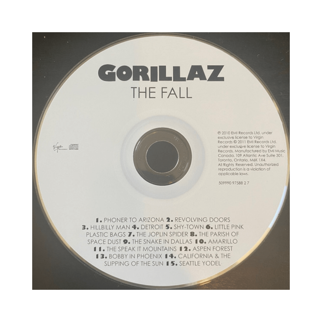 Cd Gorillaz The Fall3
