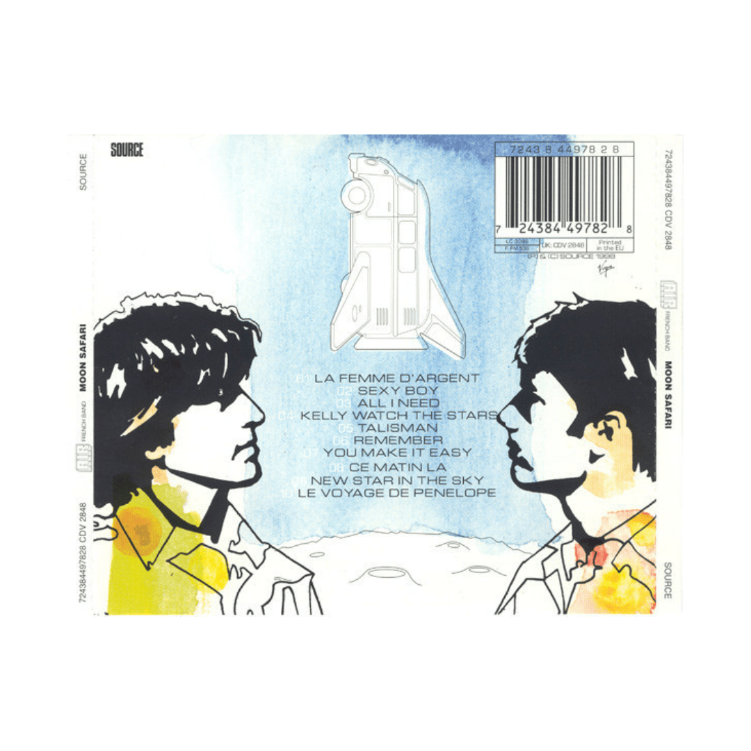Air French Band Moon Safari Cd2