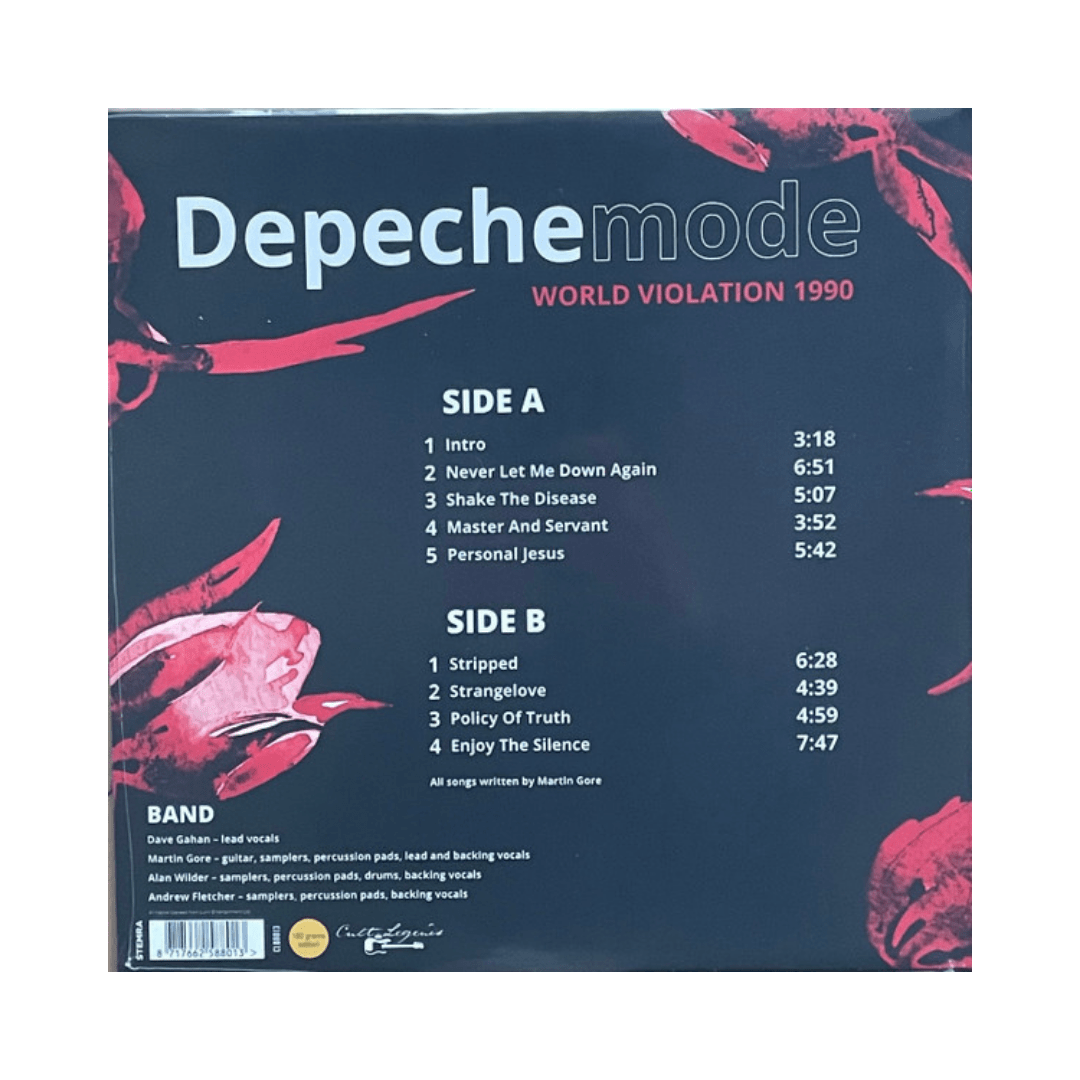 Depeche Mode World Violation 1990 (live) Vinilo2