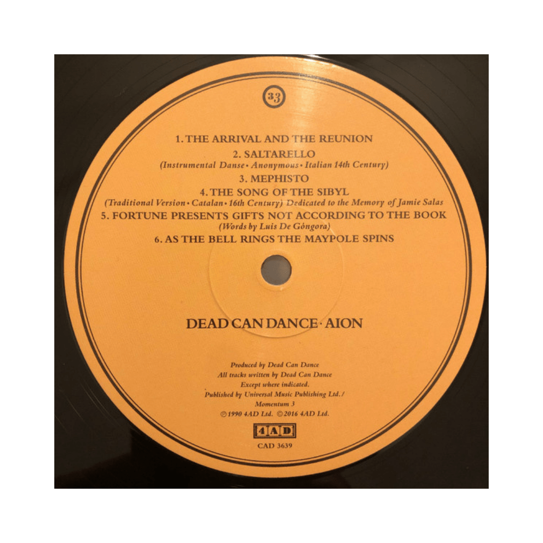 Dead Can Dance Aion Vinilo3