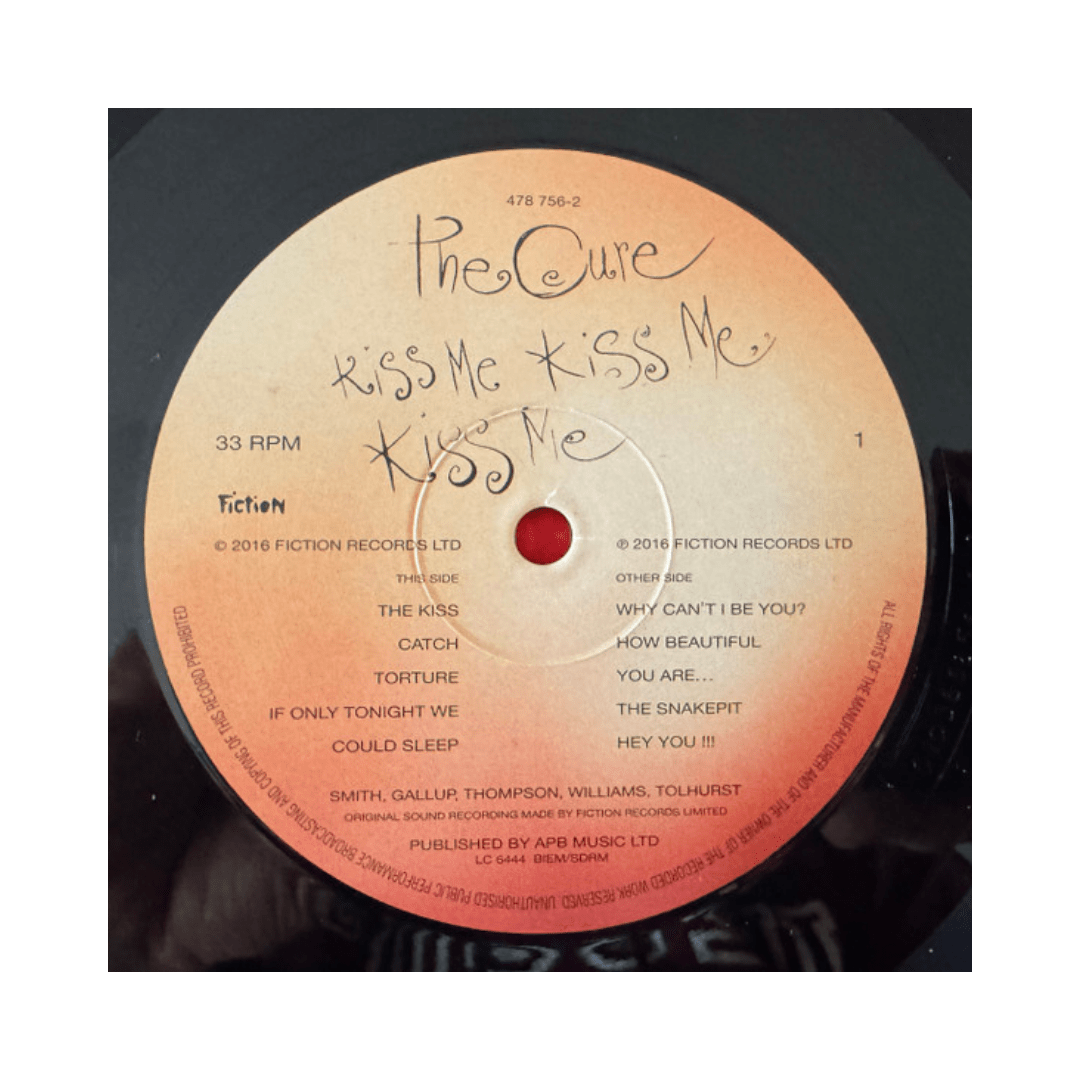The Cure Kiss Me Kiss Me Kiss Me 2lp Vinilo3