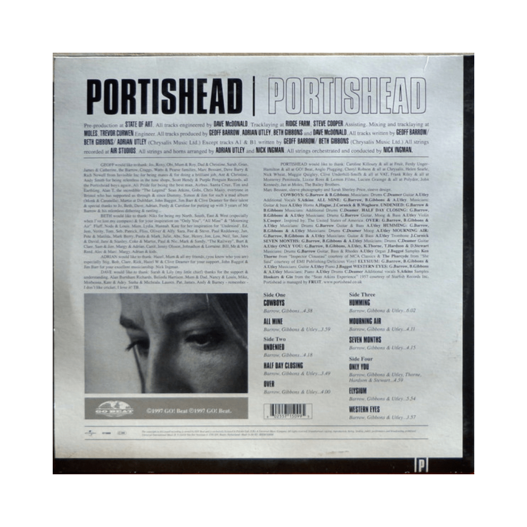 Portishead Portishead vinilo2