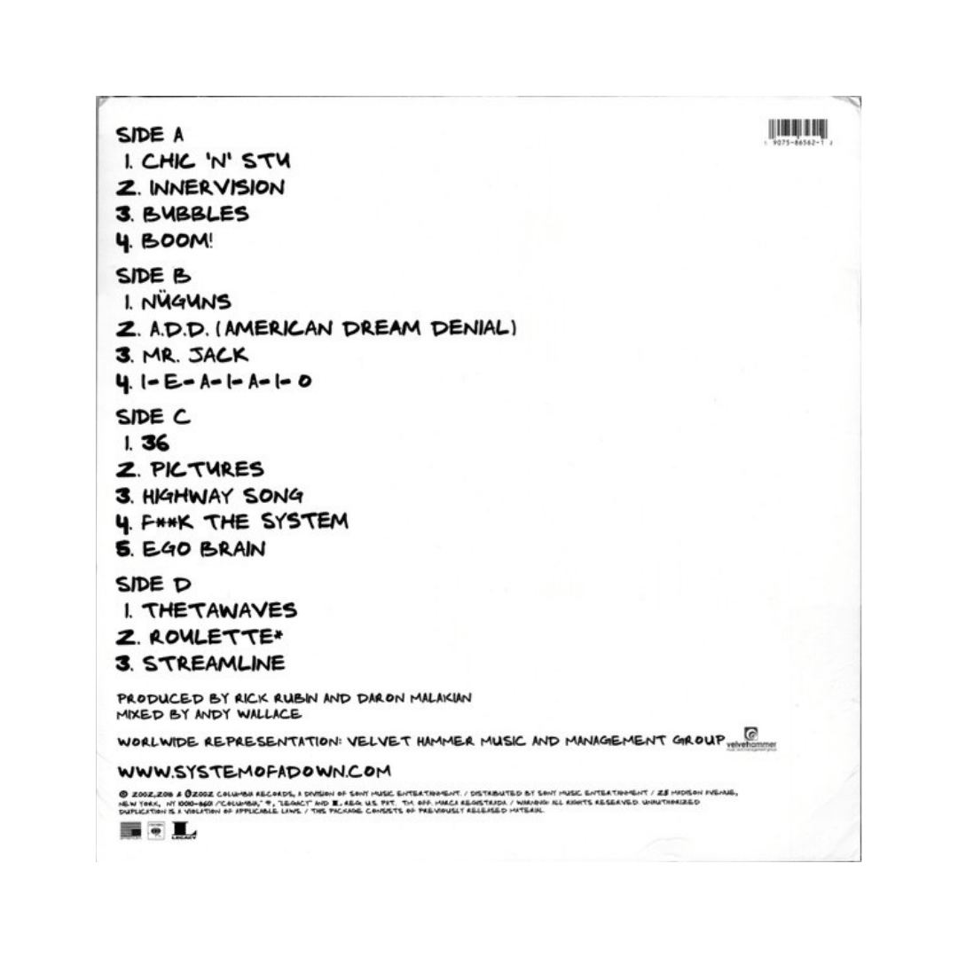 System Of A Down Steal This Album! Vinilo2