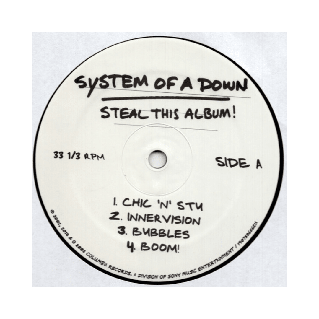 System Of A Down Steal This Album! Vinilo3