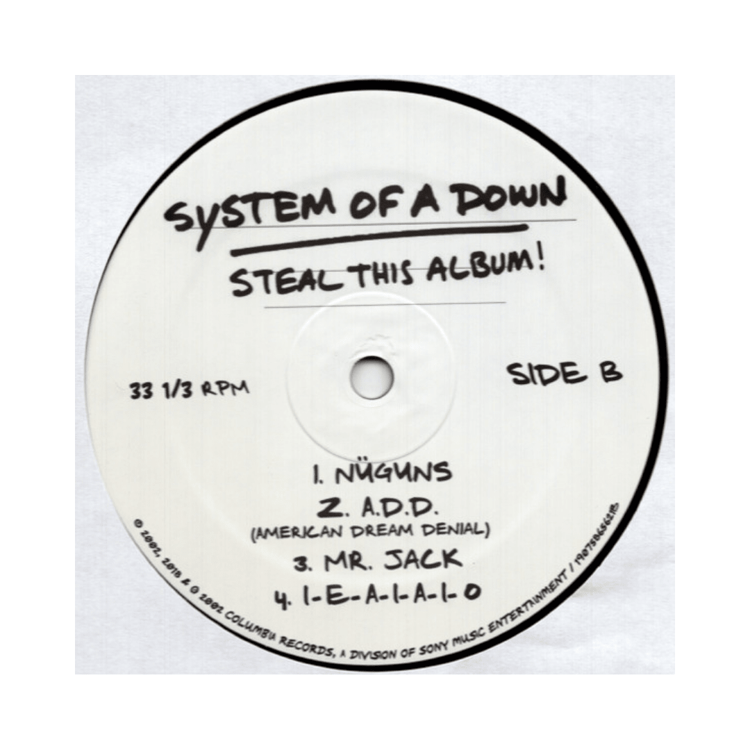 Vinilo System Of A Down Steal This Album!4