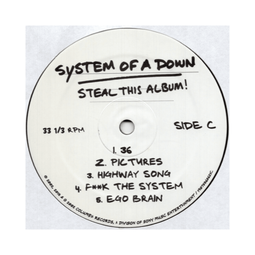 System Of A Down Steal This Album! Vinilo5
