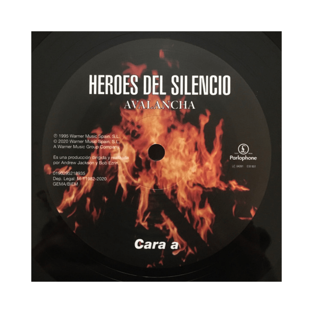 Héroes Del Silencio Avalancha +  Vinilo3