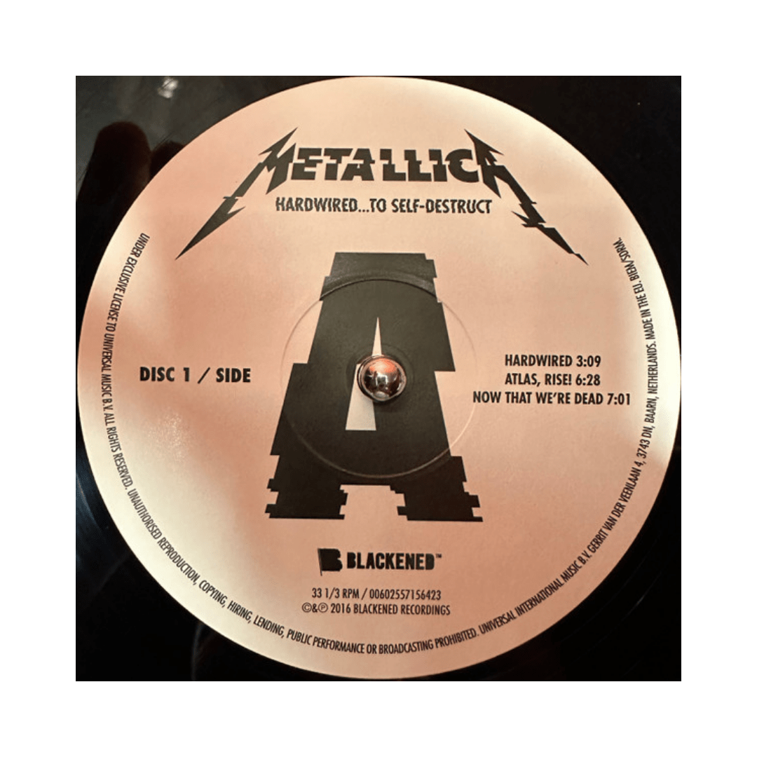 Metallica Hardwired...to Self-destruct Vinilo3