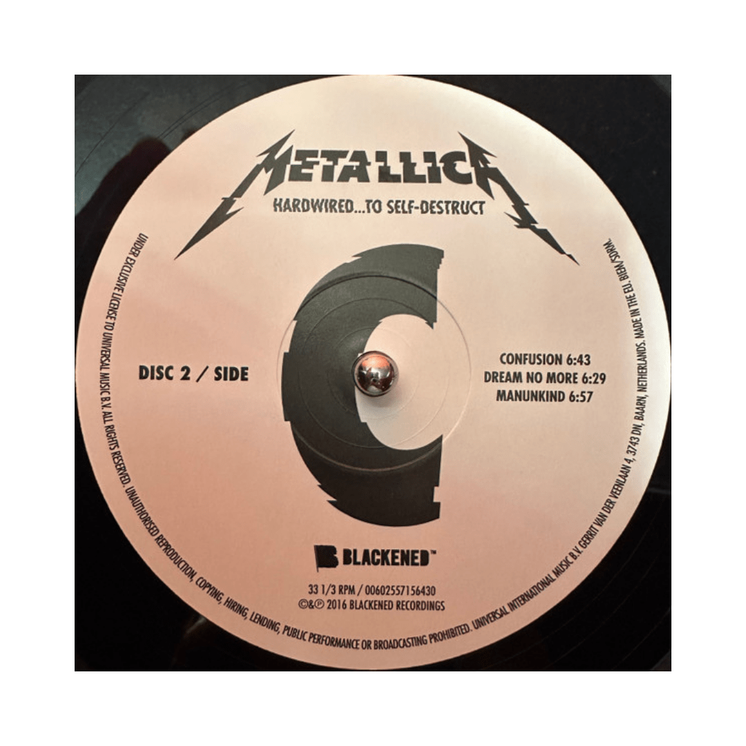 Metallica Hardwired...to Self-destruct Vinilo5