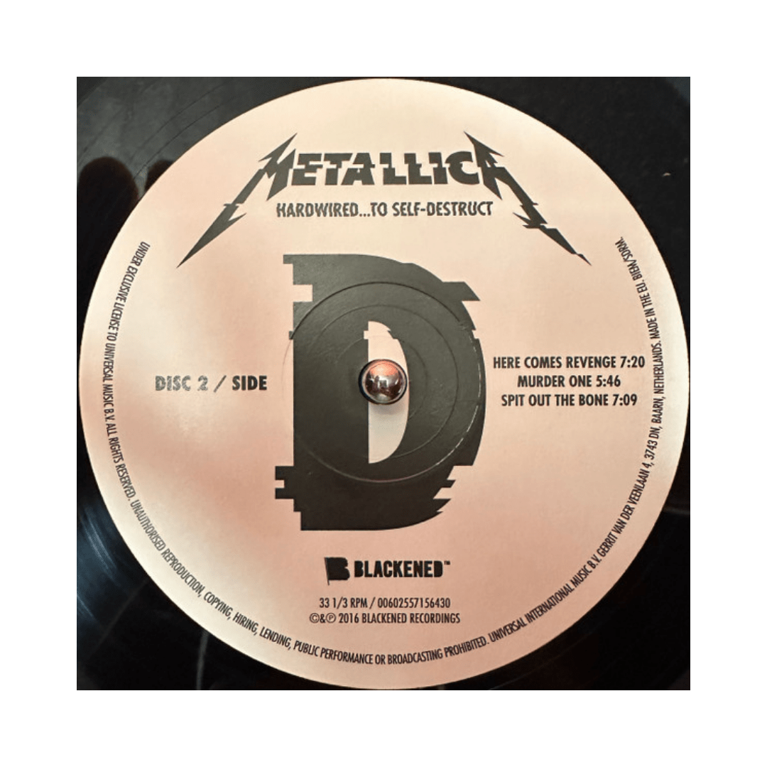 Metallica Hardwired...to Self-destruct Vinilo6