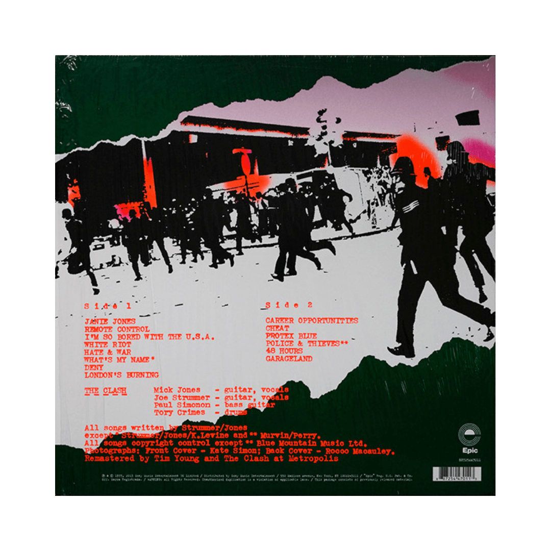 The Clash The Clash Vinilo2