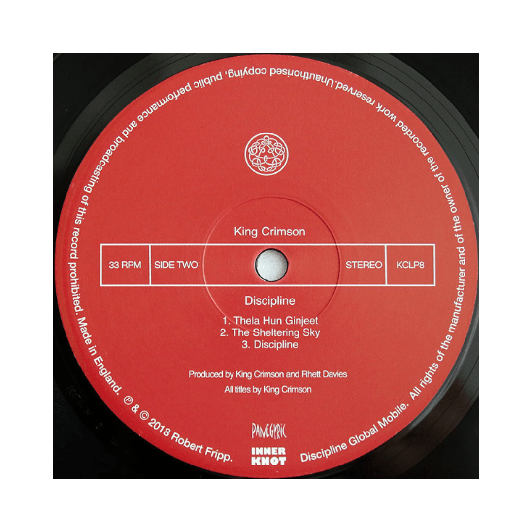 King Crimson Discipline Vinilo4