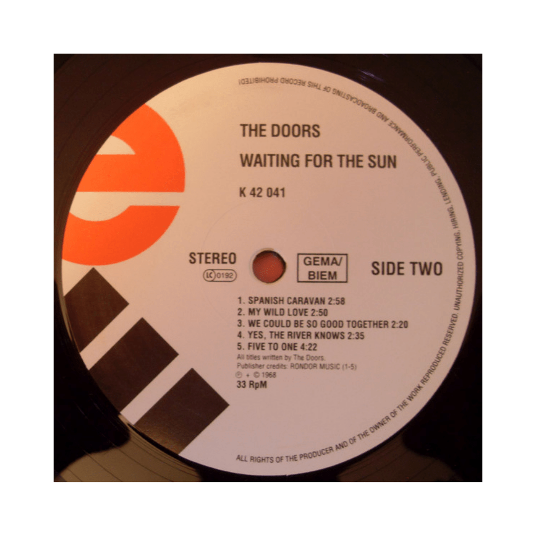 The Doors Waiting For The Sun Vinilo5
