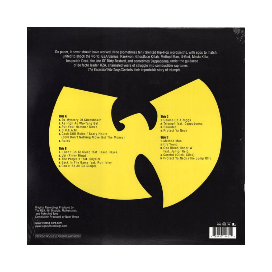 Vinilo Wu-tang Clan The Essential Wu-tang Clan2