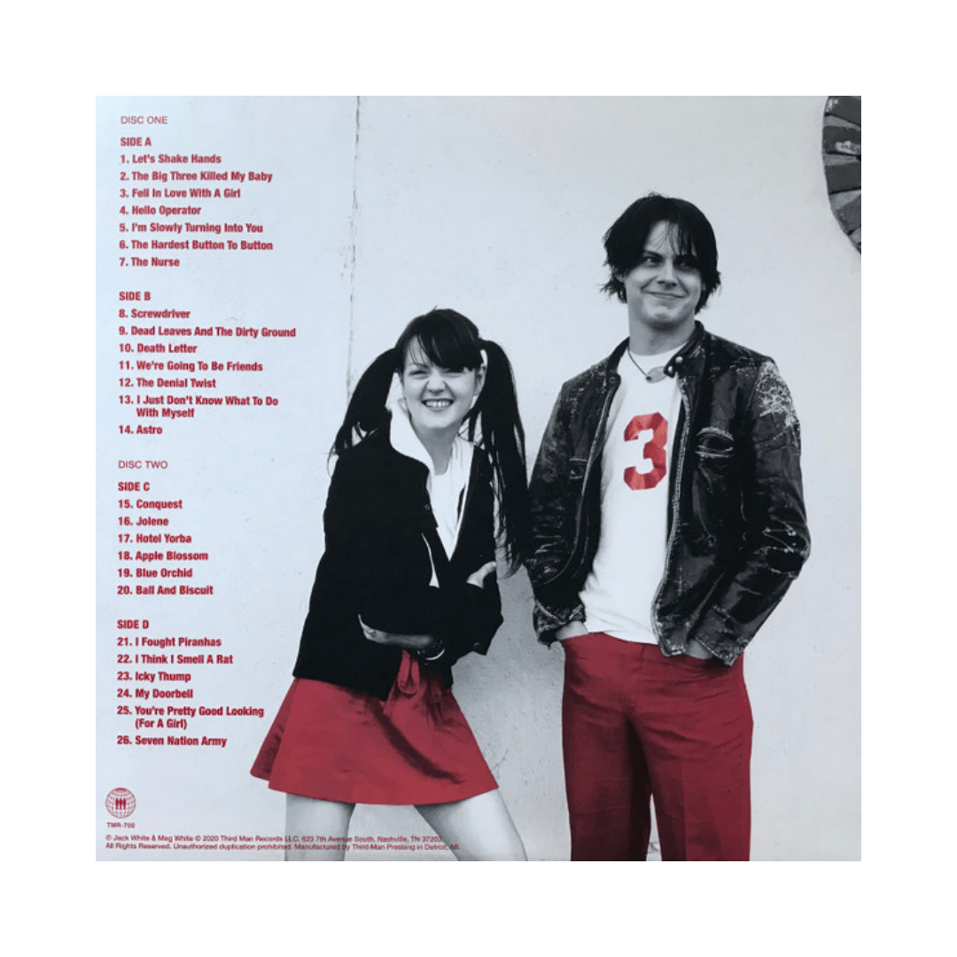 The White Stripes Greatest Hits Vinilo2