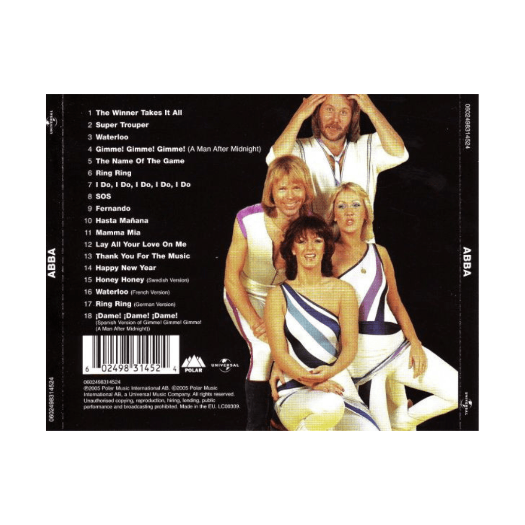 Cd Abba 18 Hits2