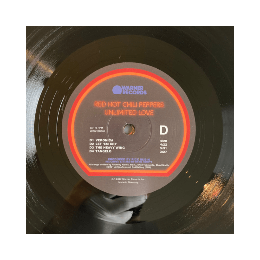 Red Hot Chili Peppers - Unlimited Love Vinilo6